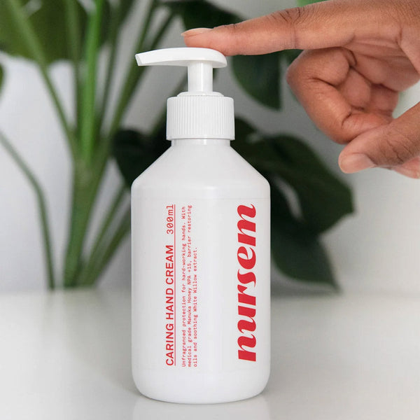Nursem hand care and skincare for dry, cracked and sensitive hands, including everyday and intensive moisturising formulas.
