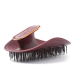 Manta Fine or Fragile & Sensitive Scalp Brush - Classic Burgundy