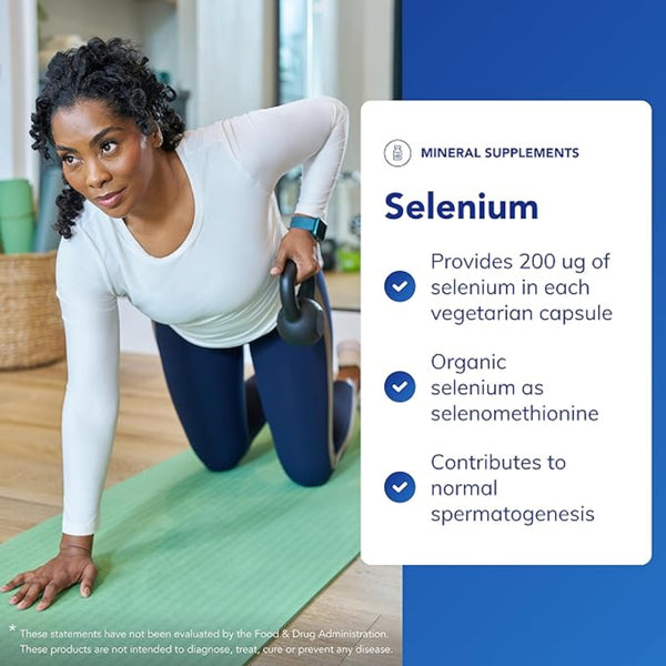Pure Encapsulations Selenium 200ug 60 Capsules