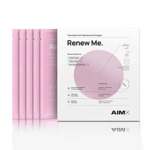AimX Sheet mask with peptides and collagen
