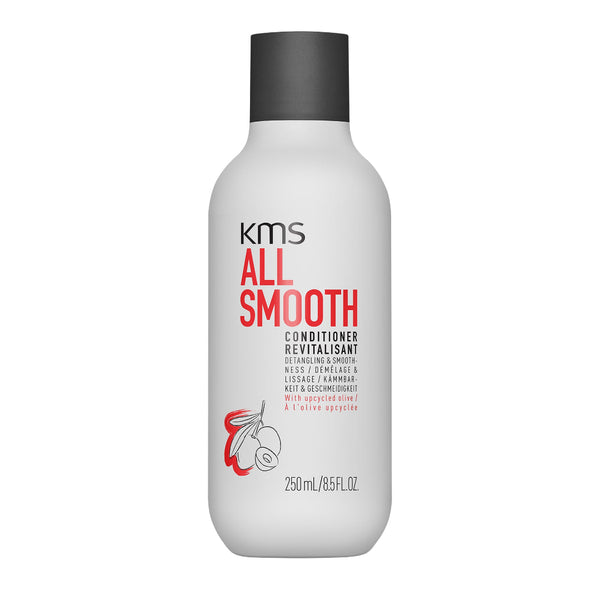 KMS All Smooth conditioner bottle on a white background