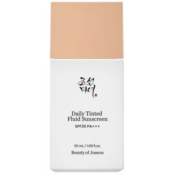 Beauty of Joseon Daily Tinted Fluid Sunscreen packaging on a white background