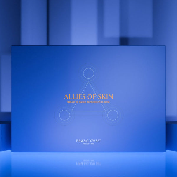 Allies of Skin Firm & Glow Routine Brightening Skincare Kit (Worth £159)