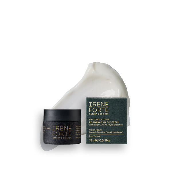 Two skincare products by Irene Forte on a white background