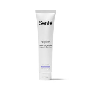 Senté Dermal Repair Body Cream tube on a white background