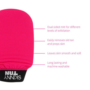 Skinny Tan Dual Sided Exfoliating Mitt