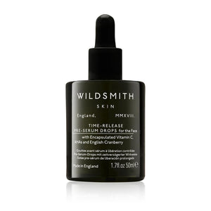 Dark green Wildsmith Skin Time-Release Pre-Serum Drops 50ml bottle