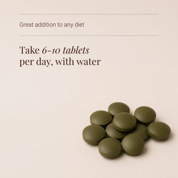 KIKI Health Organic Chlorella 200 Tablets