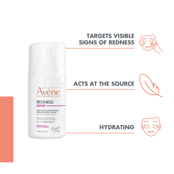 Avène Antirougeurs Redness Expert Soothing Moisturising Concentrated Cream