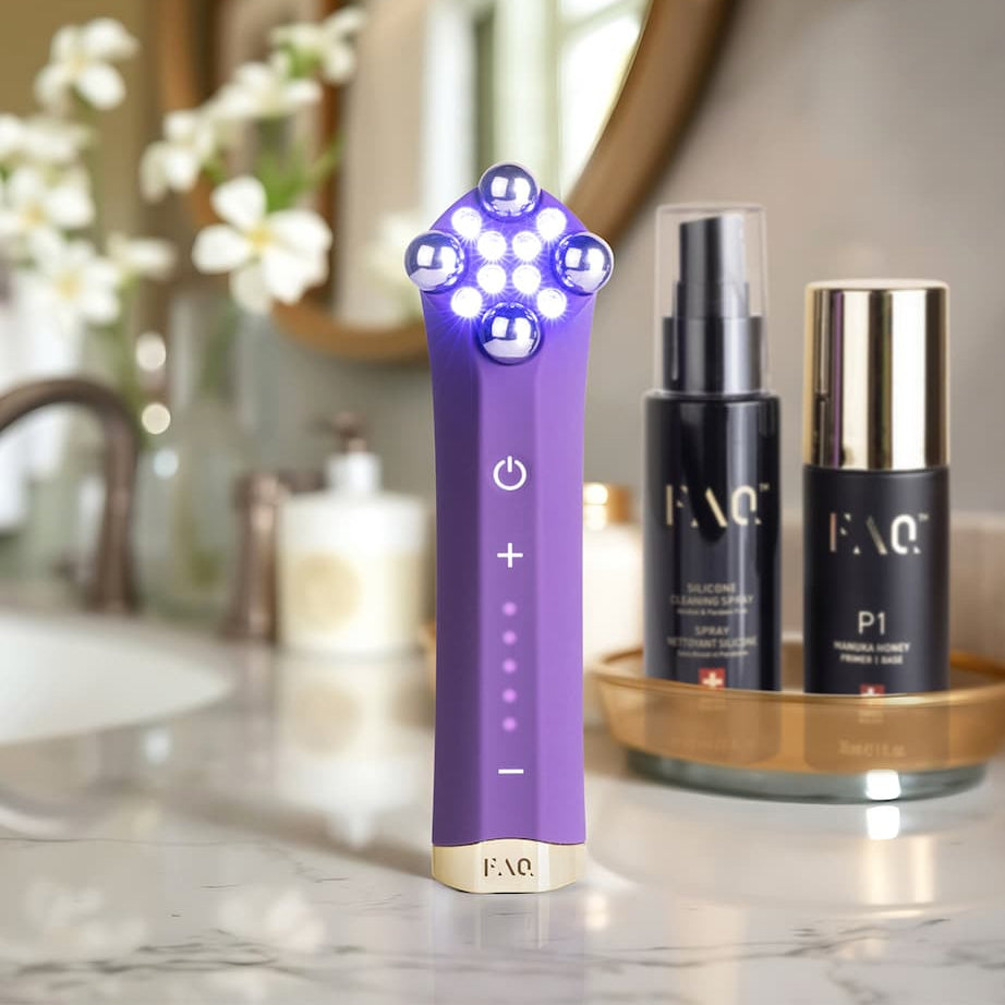 FOREO FAQ 401 Dual Microcurrent LED Toning Device