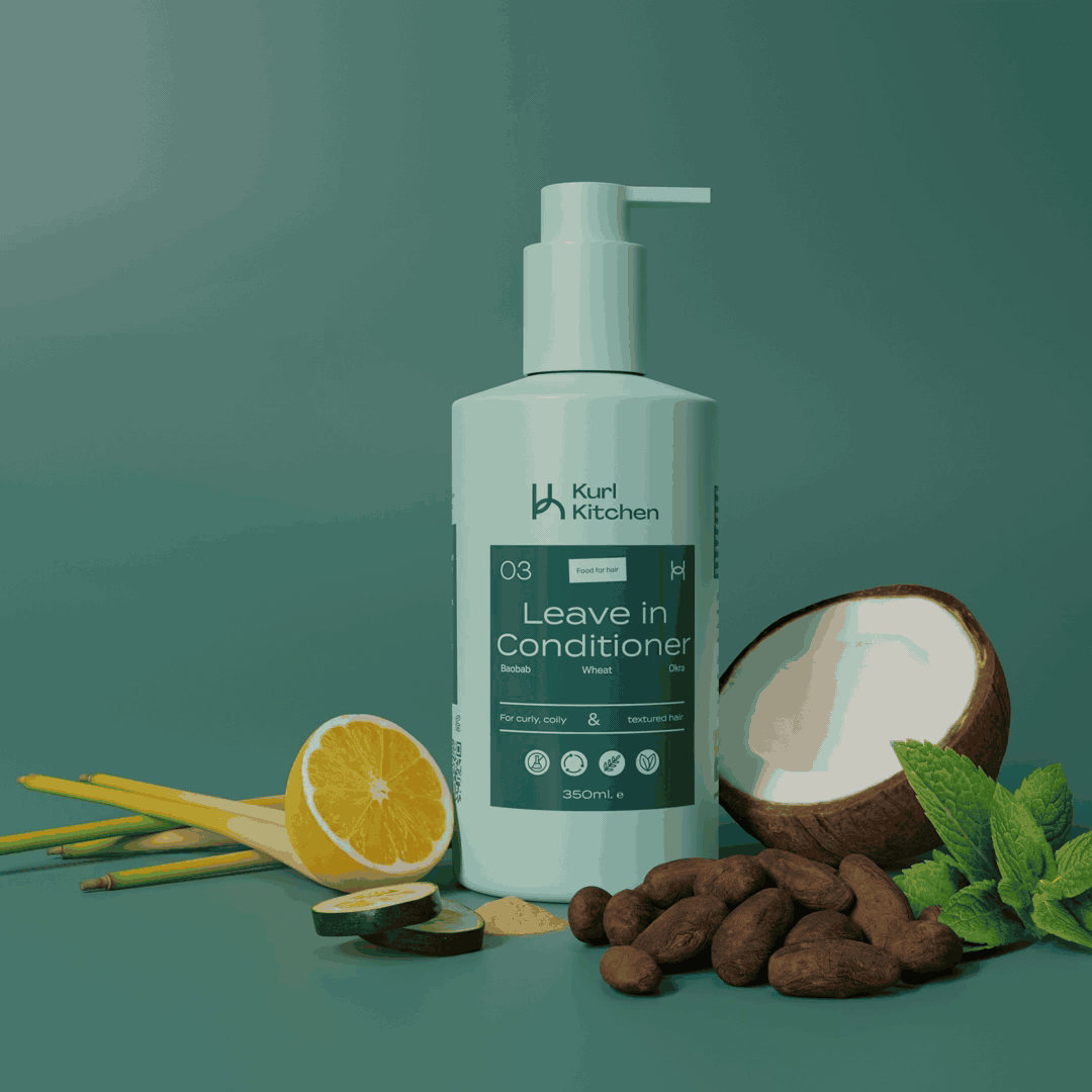 Kurl Kitchen Okra and Baobab Leave-in Conditioner 350ml