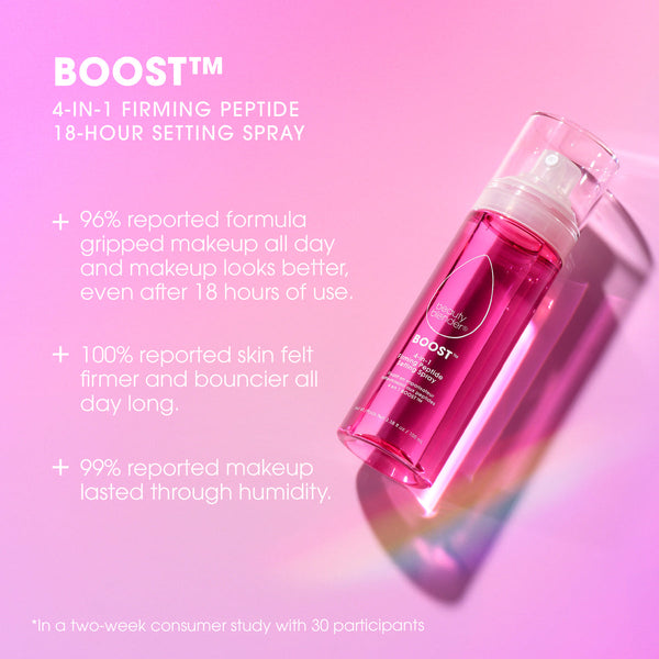 Beautyblender Boost 4-in-1 Firming Peptide 18-Hour Setting Spray