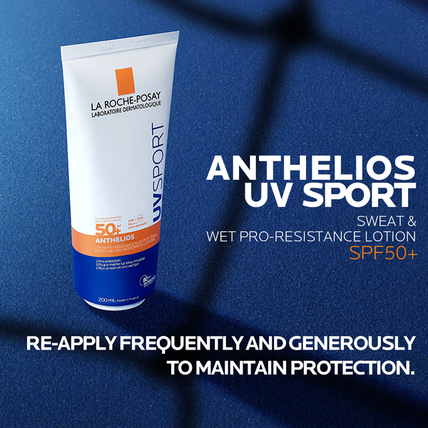 La Roche Posay Anthelios UVSPORT Wet & Sweat Pro-Resistance Lotion SPF50+, 200ml