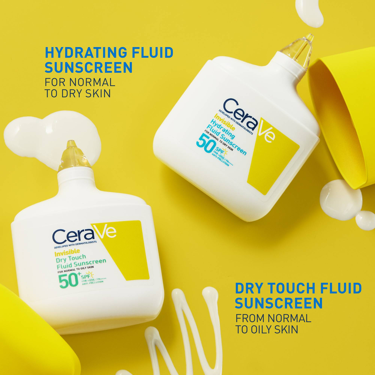 CeraVe Invisible Hydrating Fluid Sunscreen SPF50 50ml