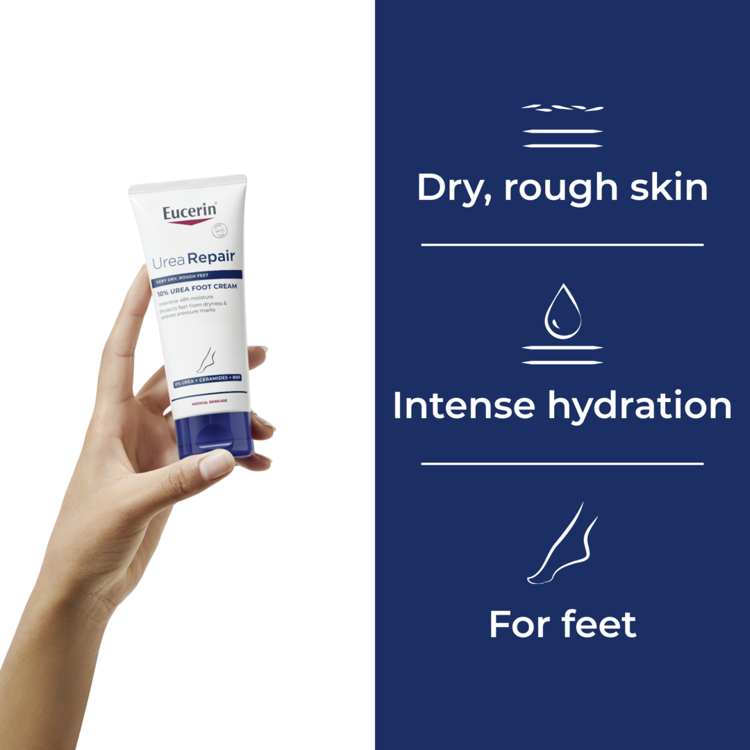 Eucerin UreaRepair Plus 10% Urea Foot Cream 100ml