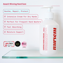 Nursem Caring Hand Cream Unfragranced 300ml