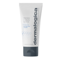Dermalogica intensive moisture balance cream tube on a white background