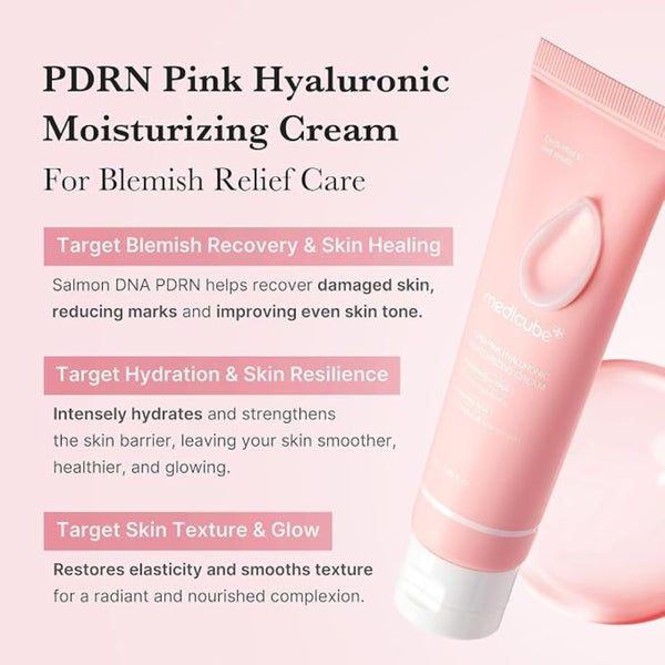 Medicube PDRN Pink Hyaluronic Moisturizing Cream 50ml