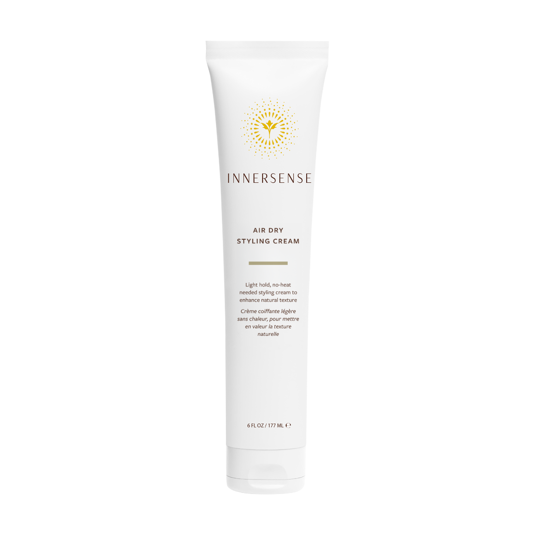 Innersense Air Dry Styling Cream tube on a white background