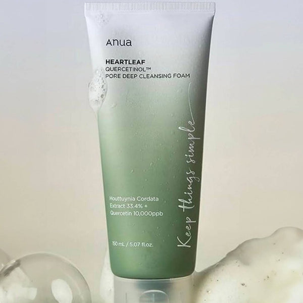 Anua Heartleaf Quercetinol Pore Deep Cleansing Foam 150ml