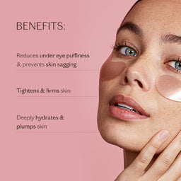 MZ SKIN Bio-Placenta Peptide Illuminating Hydrogel Eye Mask Sachet (5 Pack)