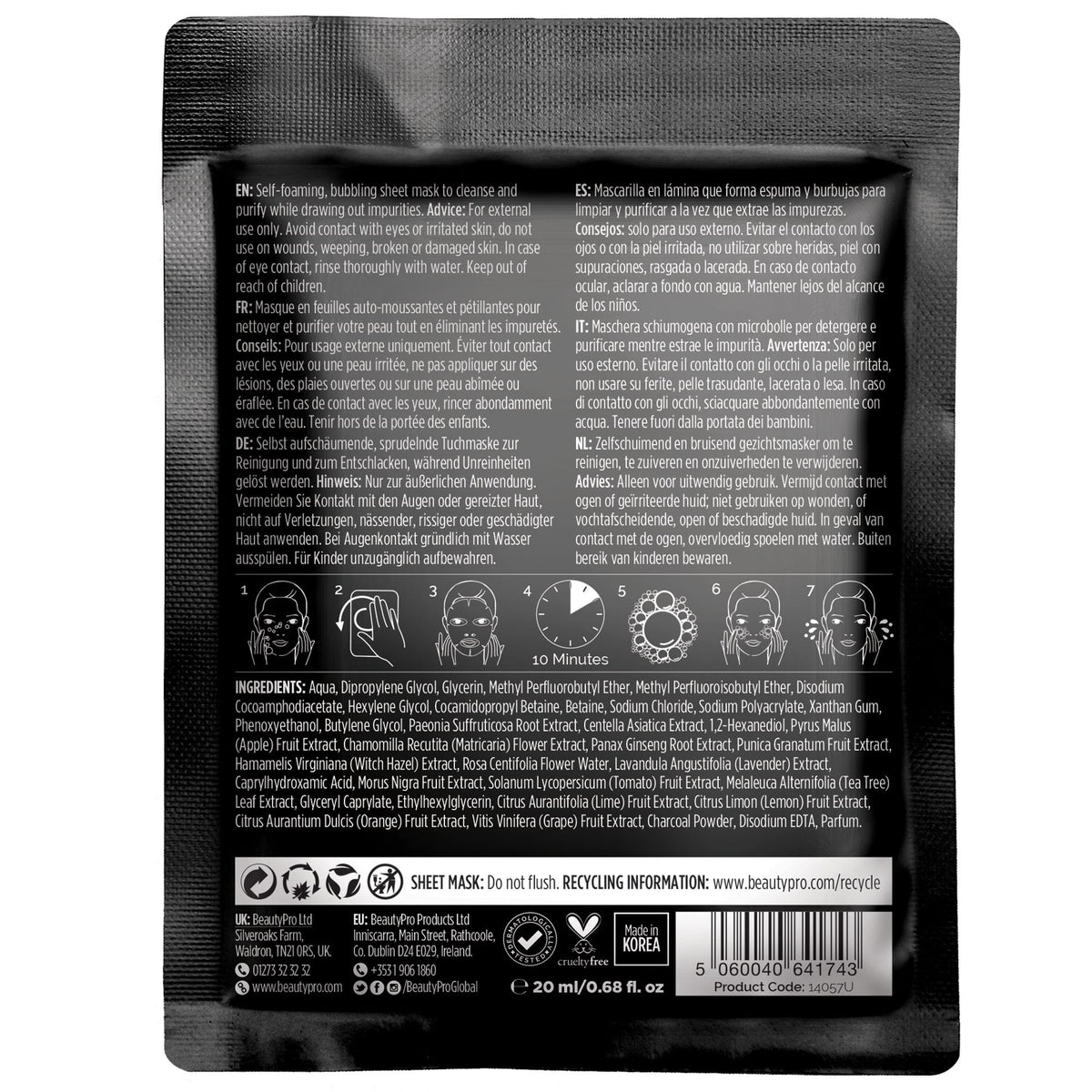 BEAUTYPRO DETOXIFYING Cleansing Face Mask