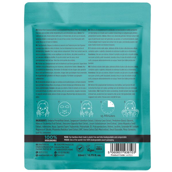 BEAUTYPRO RETINOL Anti-Ageing Sheet Mask