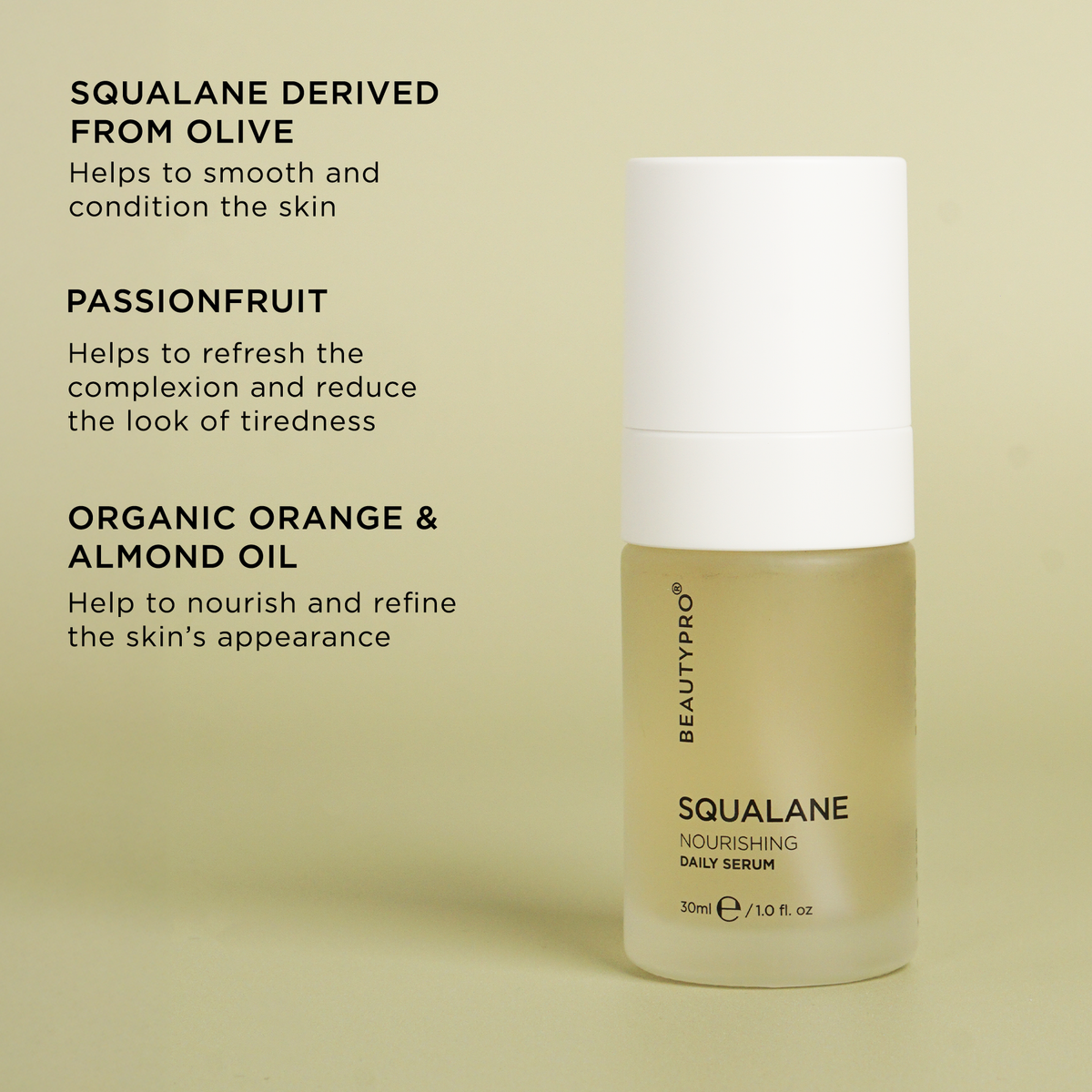 BEAUTYPRO Squalane Nourishing Serum 30ml