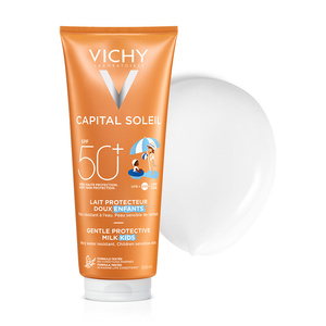 Vichy Capital Soleil Hydrating Fresh High Sun Protection Milk SPF50 for Children 300ml