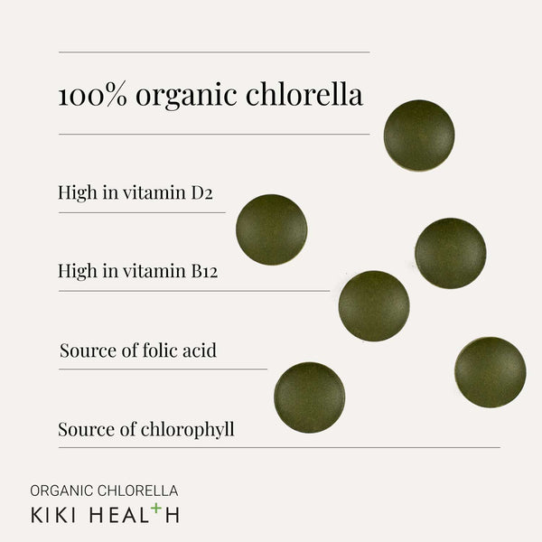 KIKI Health Organic Chlorella 200 Tablets