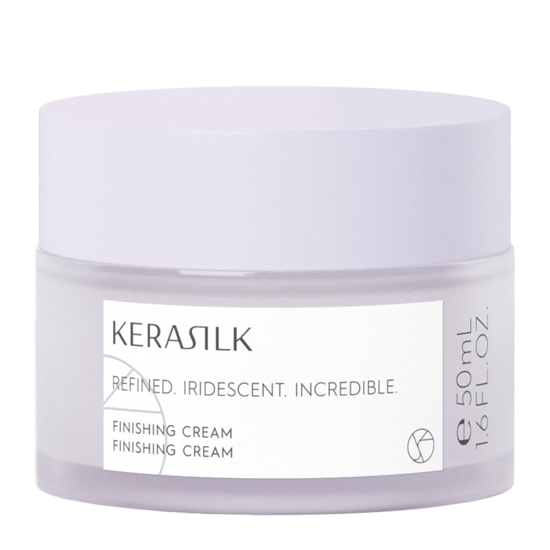 Kerasilk finishing cream jar on a white background
