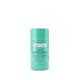 A mint green deodorant stick by frank body, labeled 'AHA DEODORANT', centered on a light gray background.
