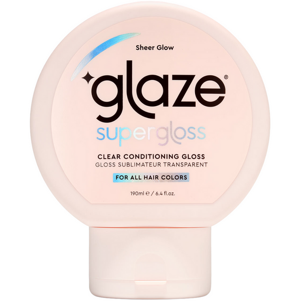 Glaze Supergloss Clear Conditioning Hair Gloss Sheer Glow 190ml