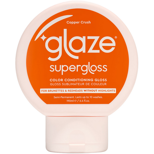 Glaze Supergloss Color Conditioning Hair Gloss Copper Crush For Instant Shine 190ml