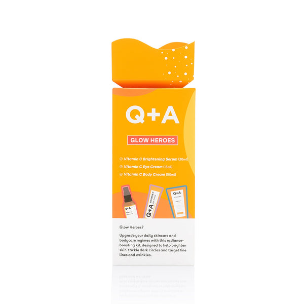 Q+A Glow Heroes Skincare Gift Set