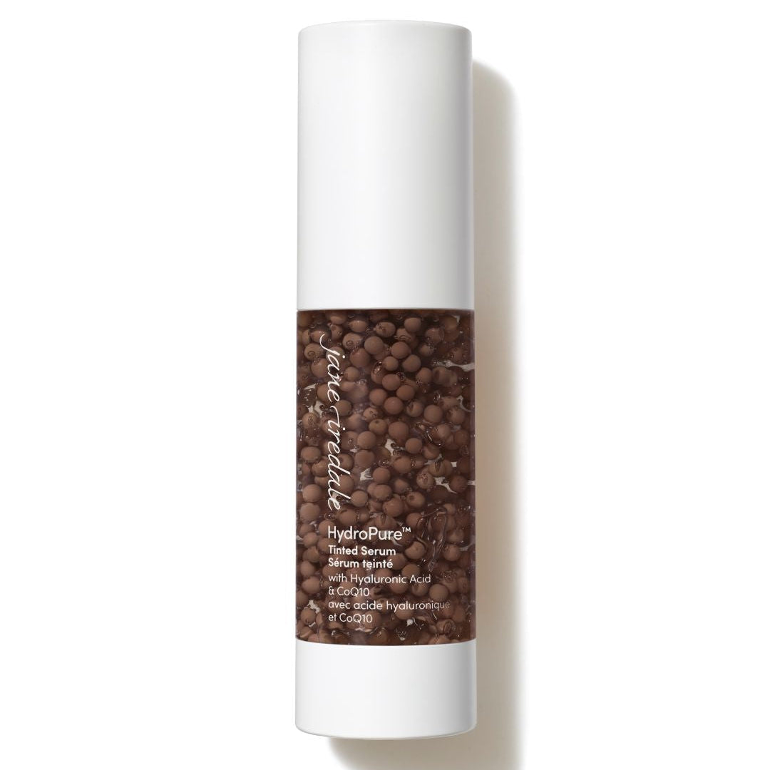 A single cosmetic tube of Jolie Tendance HydroPure Tanned Serum on a clean white background with a soft shadow.