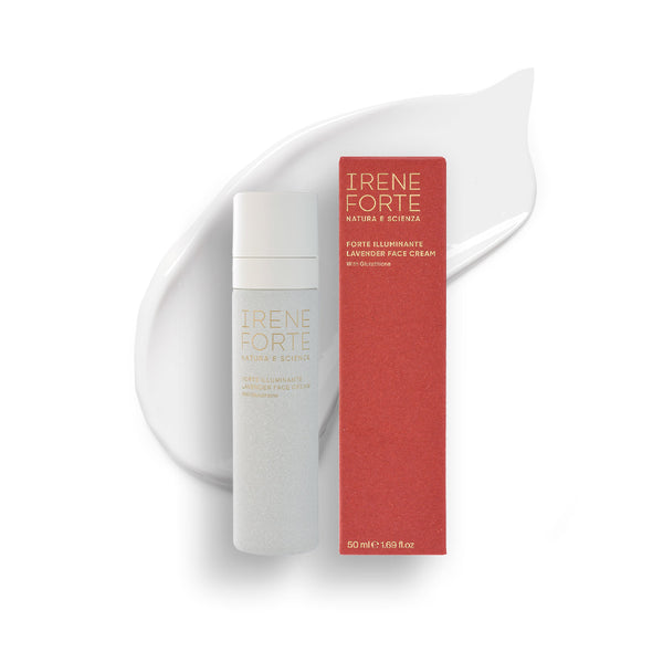 Irene Forte skincare product packaging on a white background