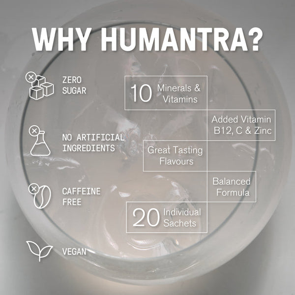 Humantra Himalayan Lime Electrolyte Powder, 20 Sachets