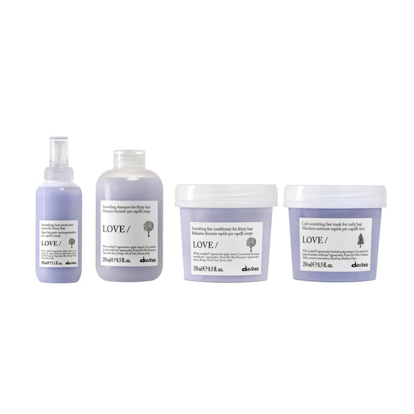  Davines LOVE Smoothing Anti Frizz Smooth Finish Set 