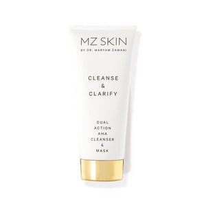 MZ SKIN Cleanse & Clarify Dual Action AHA Cleanser & Mask 100ml