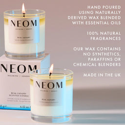 NEOM Real Luxury De-Stress Scented Candle (1 Wick)