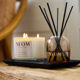 NEOM Real Luxury De-Stress Scented Candle (3 Wicks)