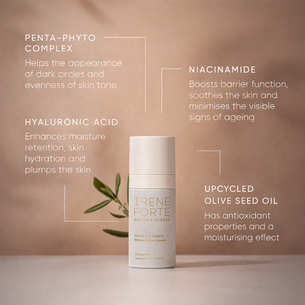 Irene Forte Skincare Olive Hydrating Eye Cream 15ml