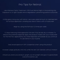 pro tips for retinol