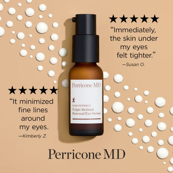 Perricone MD High Potency Triple Retinol Renewal Eye Serum 15ml