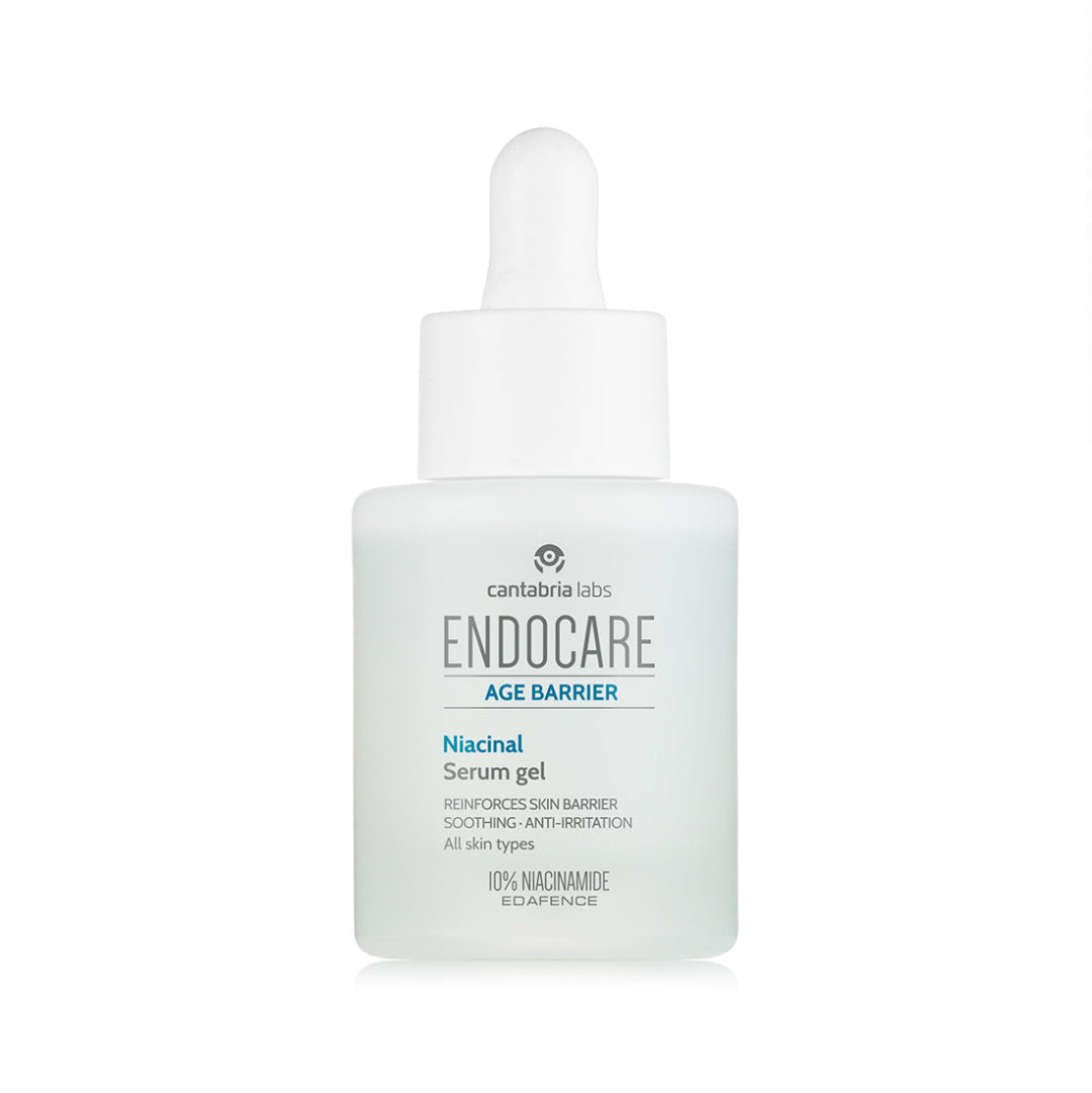 Endocare skincare serum bottle on a white background