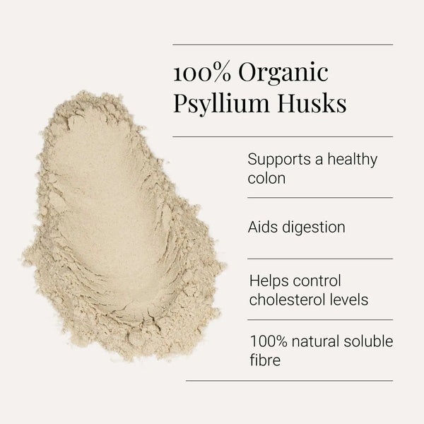 KIKI Health Organic Psyllium Husk Powder 275g