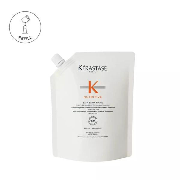 Kerastase NUTRITIVE BAIN SATIN RICHE REFILL POUCH 500ml