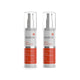 Two ENVIRON Skin EssentiA AVST Moisturiser 1 pump bottles with clear protective caps, shown side by side on a white background.