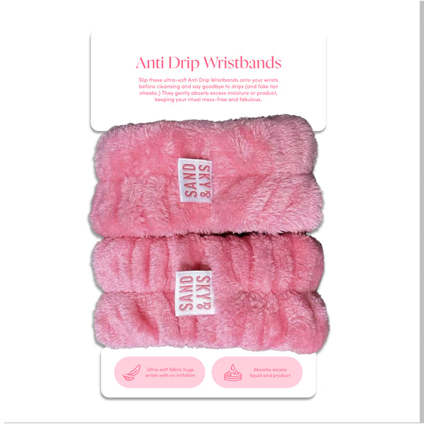 Freebie: Sand & Sky Anti Drip Wristbands